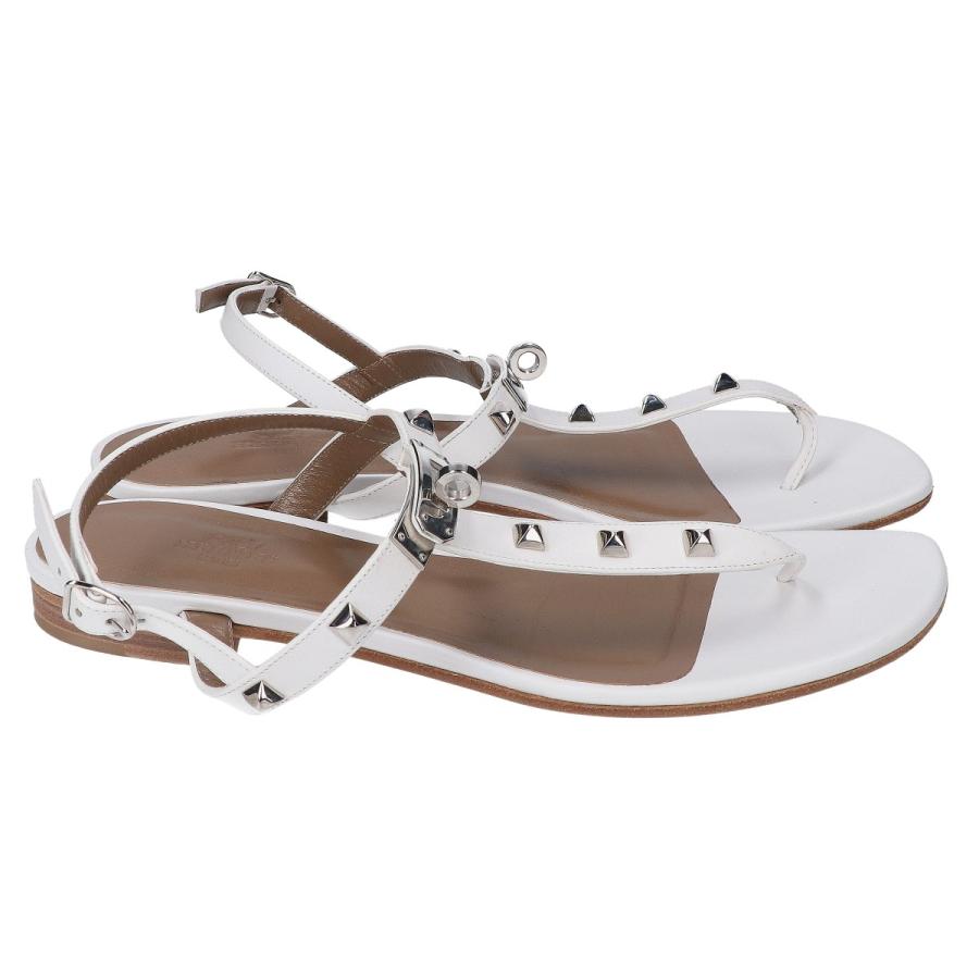 HERMES エルメス olivia ケリー金具 スタッズ サンダル/ シューズ 39