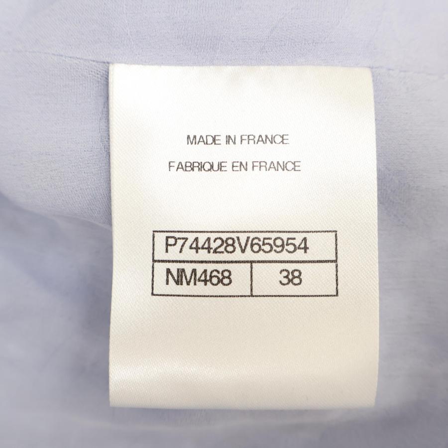 CHANEL 美品/ シャネル 23SS ブルー ツイードジャケット P74428 CHANEL 美品/ シャネル 23SS ブルー ツイードジャケット P74428