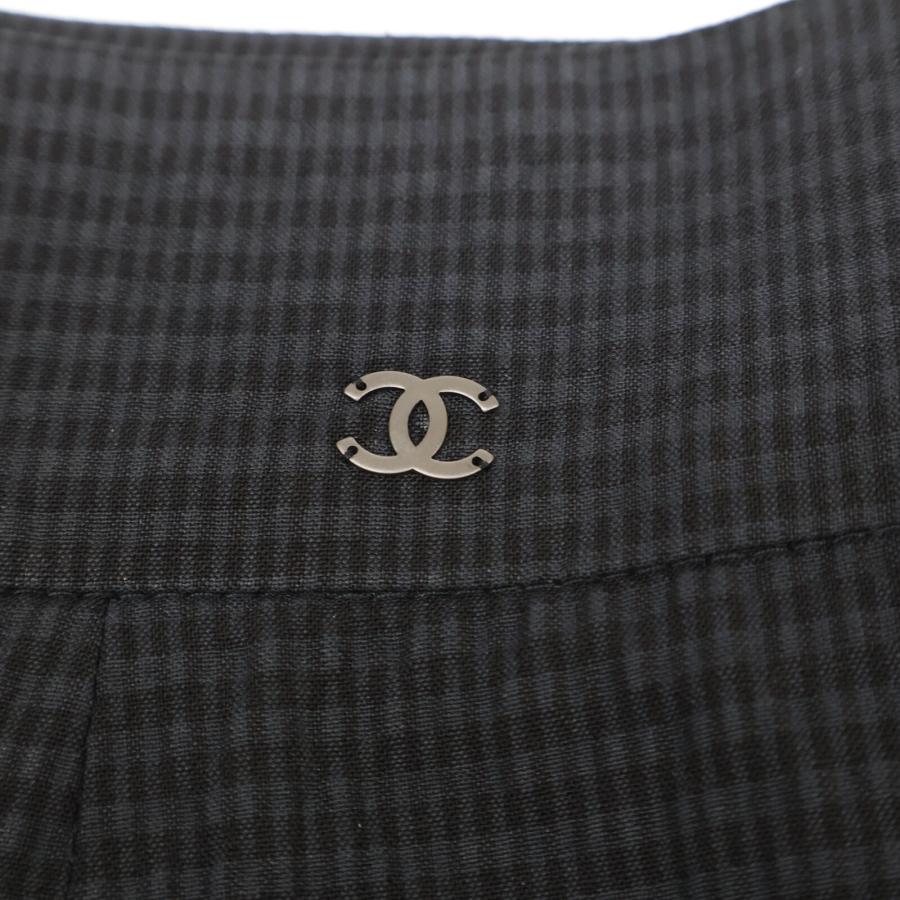 CHANEL（シャネル） 16SS P53426V29267 黒 シアサッカー プリーツ