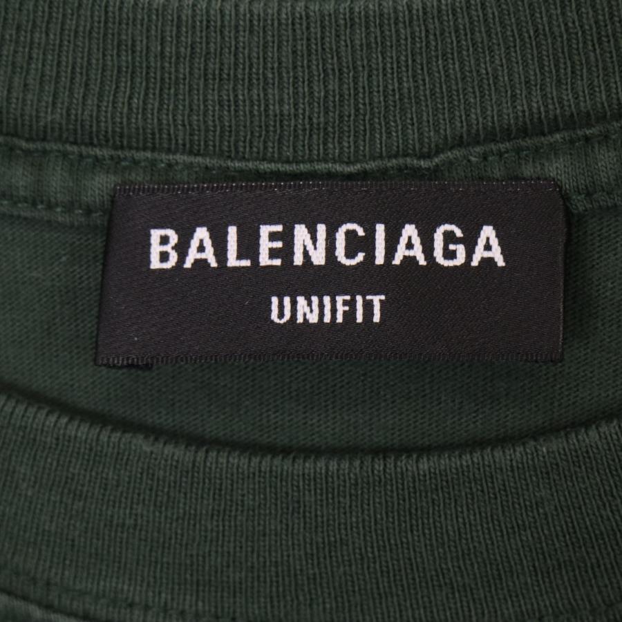 バレンシアガ 657059 レイヤード Tシャツ XS BALENCIAGA（バレンシアガ） 657059 レイヤード Tシャツ グリーン XS