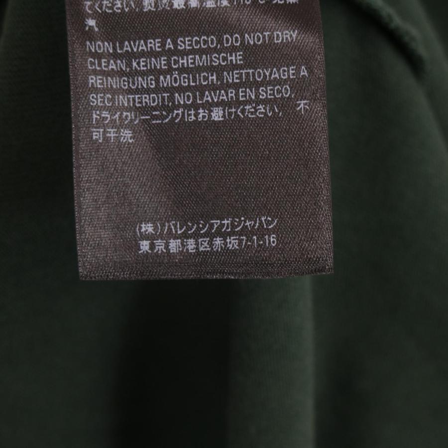 BALENCIAGA（バレンシアガ） 657059 レイヤード Tシャツ グリーン XS