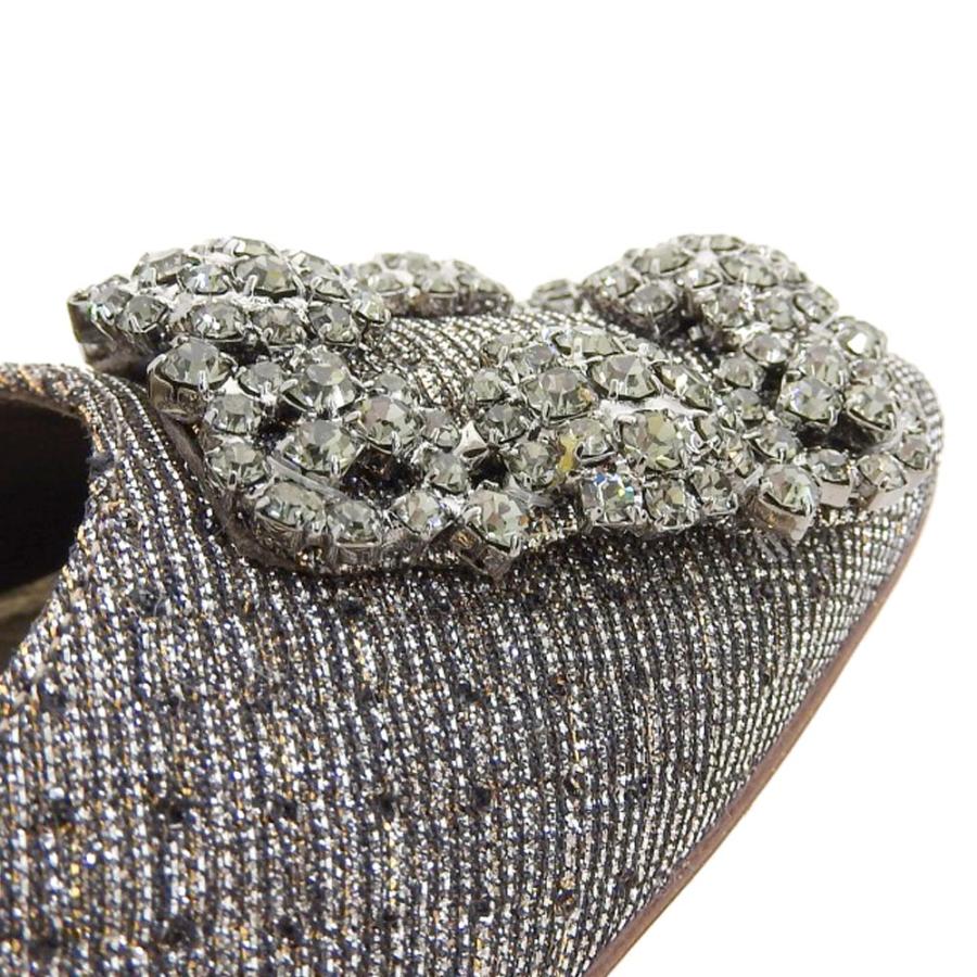 MANOLO BLAHNIK（マノロブラニク） 新品同様 ハンギシ ラメ パンプス 