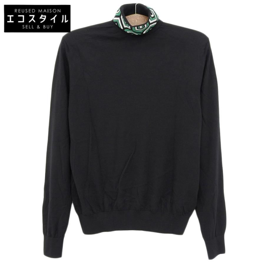 PRADA 美品 プラダ タートルネック ニット トップス メンズ PRADA 美品 プラダ タートルネック ニット トップス メンズ