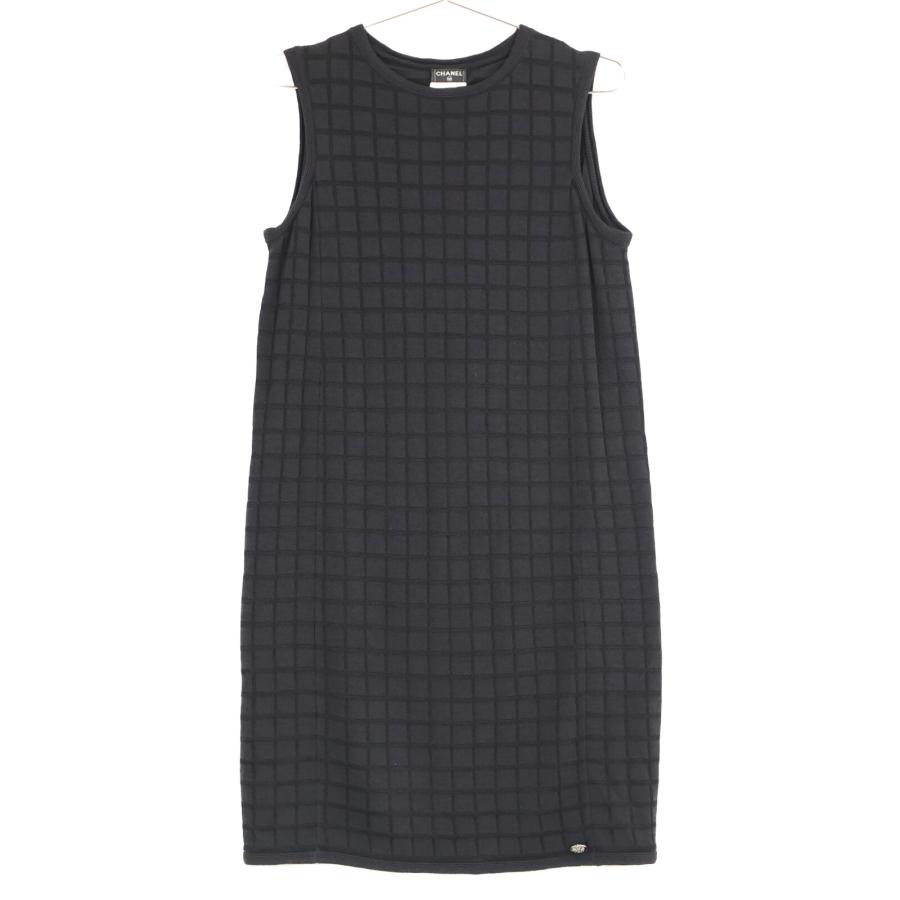 CHANEL 美品/国内正規 シャネル P36211K02231 チェック ココマーク 