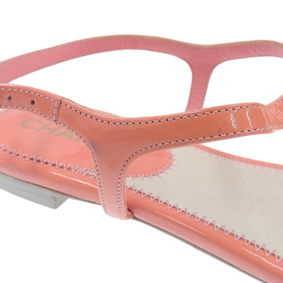 CHANEL シャネル ココマーク ストラップ トングサンダル パンプス 