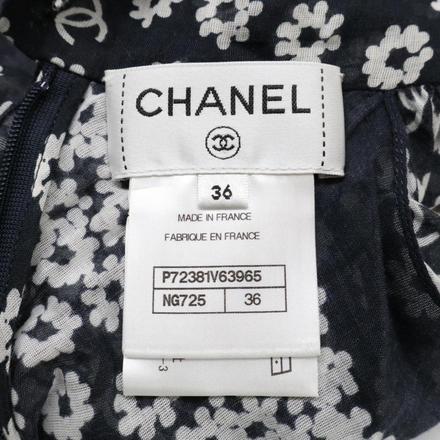 CHANEL 美品/国内正規/22SS シャネル P72381V63965 フラワーココマーク 