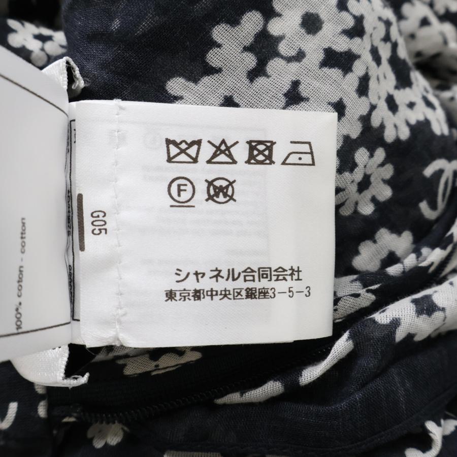 CHANEL 美品/国内正規/22SS シャネル P72381V63965 フラワーココマーク 