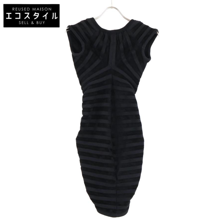 美品/国内正規 ALAIA アライア AA9R23083M750 3D VELVET ドレス  