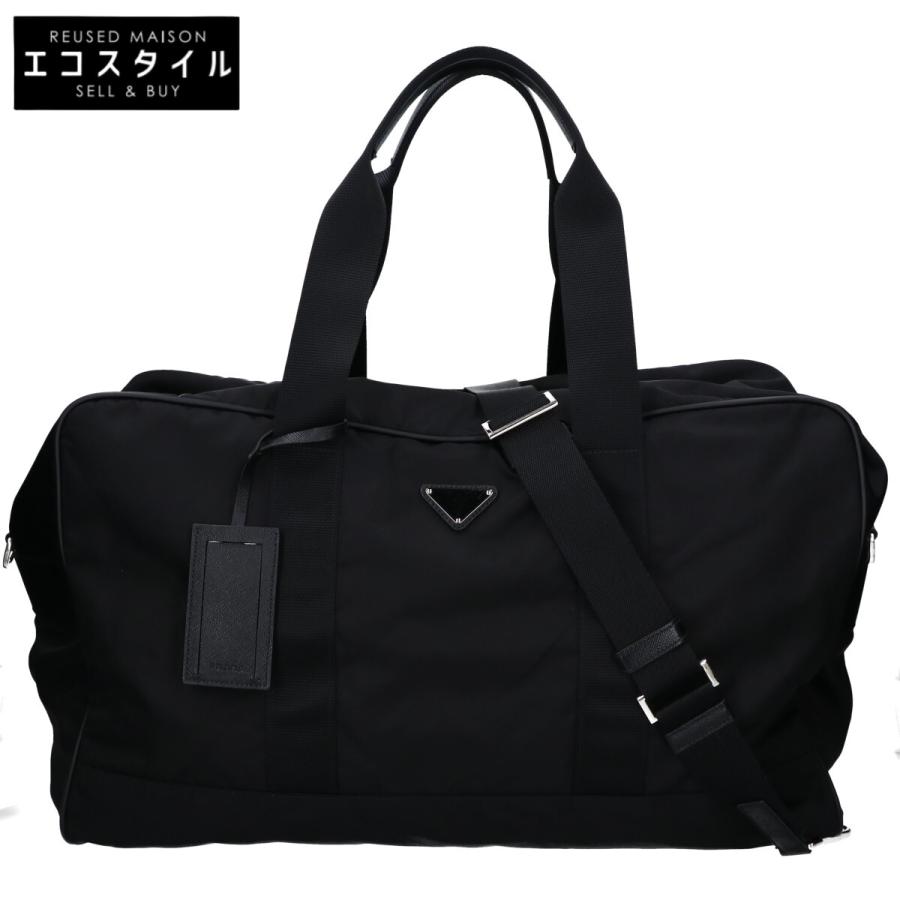 PRADA プラダ トライアングルプレート ナイロン 2WAY ダッフルバッグ