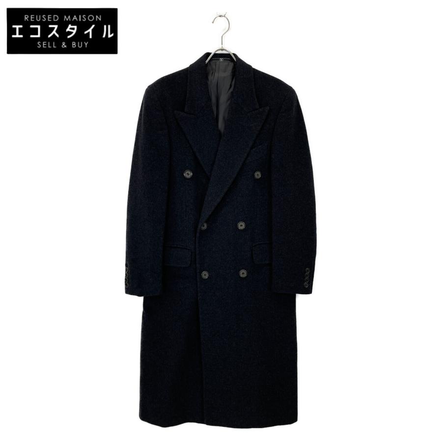 VALENTINO ヴァレンティノ グレー ウール ロングコート グレー 38 