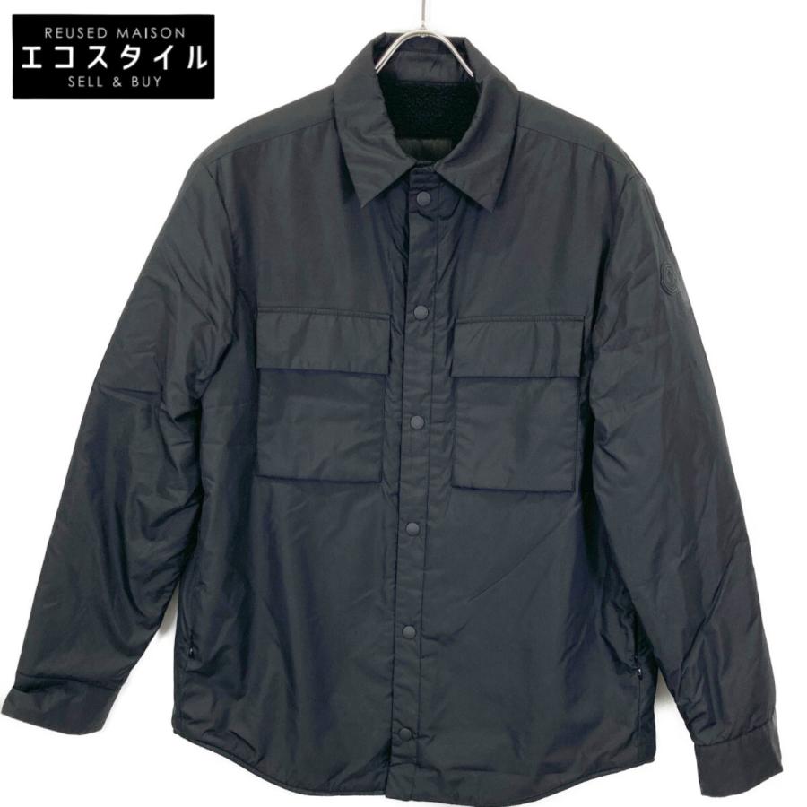 MONCLER（モンクレール） 20年 ブラック CASSIS 裏地ボア ナイロン