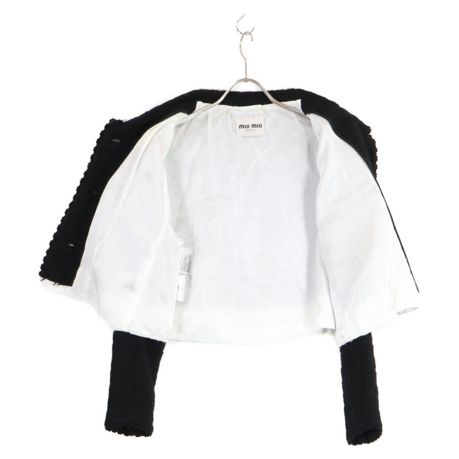 miu miu（ミュウミュウ） 美品 国内正規 22年 ツイード ショート