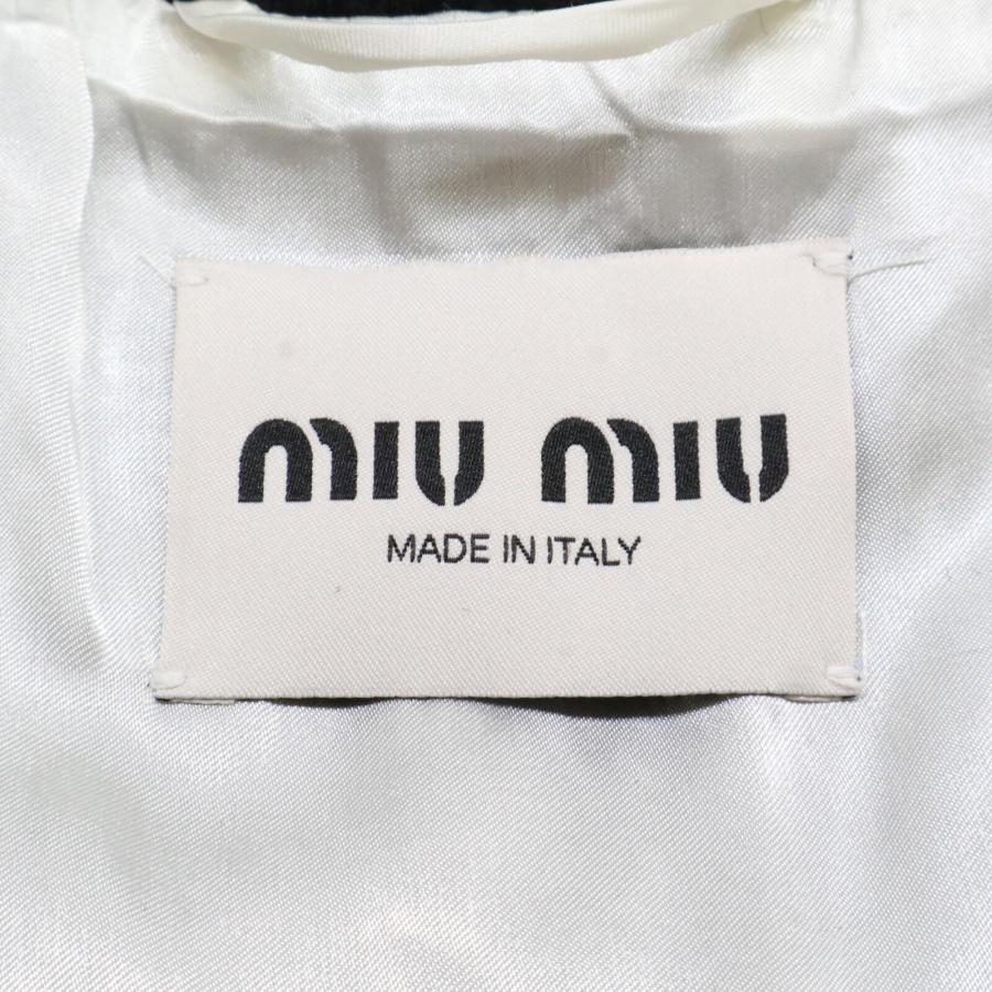 miu miu（ミュウミュウ） 美品 国内正規 22年 ツイード ショート