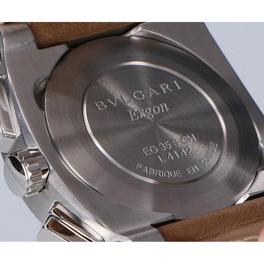 BVLGARI ブルガリ EG35SCH エルゴン クロノグラフ ダイヤモンド BVLGARI ブルガリ EG35SCH エルゴン クロノグラフ ダイヤモンド