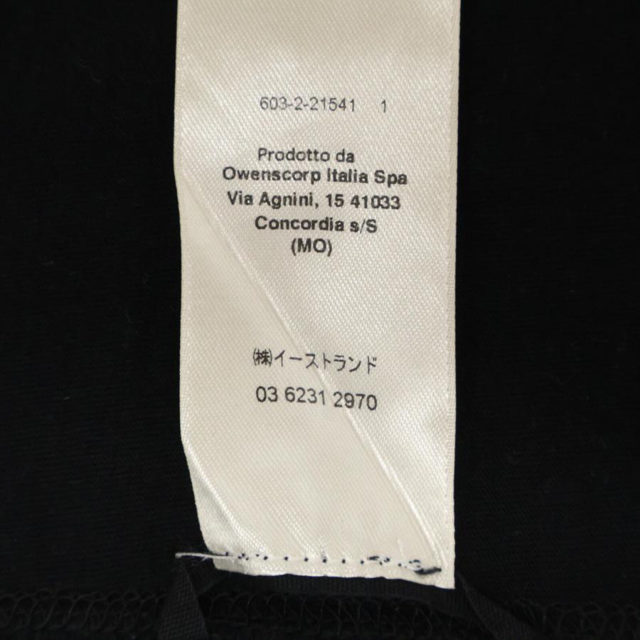 Rick Owens リックオウエンス ブラック Cropped Level Tシャツ