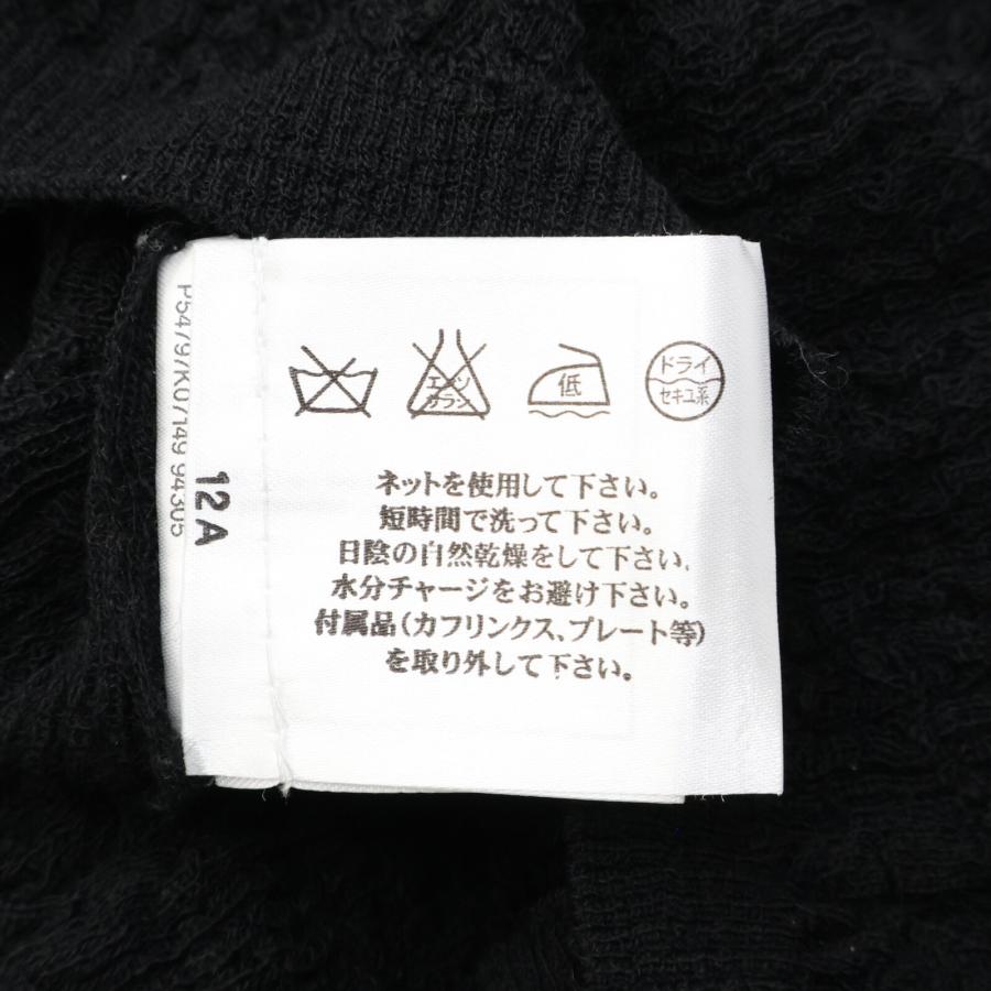 CHANEL（シャネル） ブラック ロゴプレート タートルネック ニット
