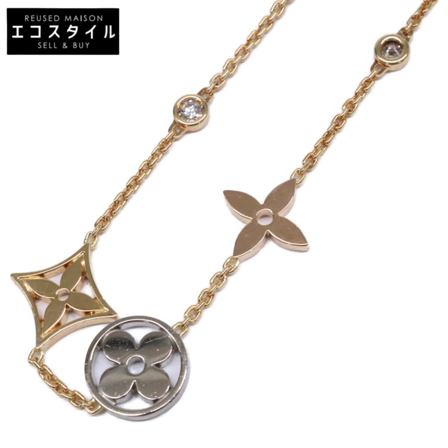 LOUIS VUITTON ルイヴィトン 18K コリエ モノグラム イディール