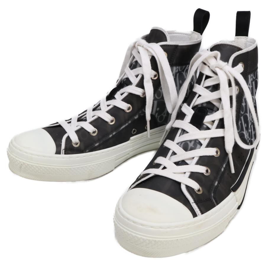 DIOR】ディオール オブリーク ハイカットブーツ黒 40 【公式通販】