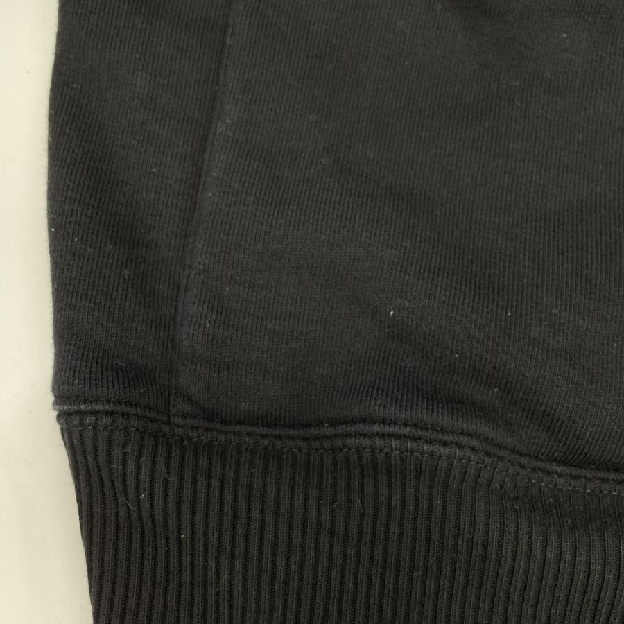 CELINE（セリーヌ） ブラック バックロゴ スウェットカーディガン