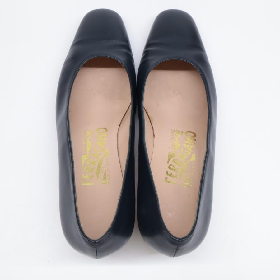 Salvatore Ferragamo サルヴァトーレフェラガモ 49658 レザー パンプス