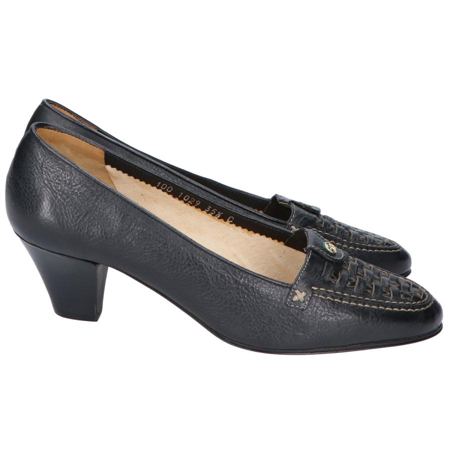 GUCCI（グッチ） 1029 GGレザー パンプス/ シューズ 35 1/2 ブラック