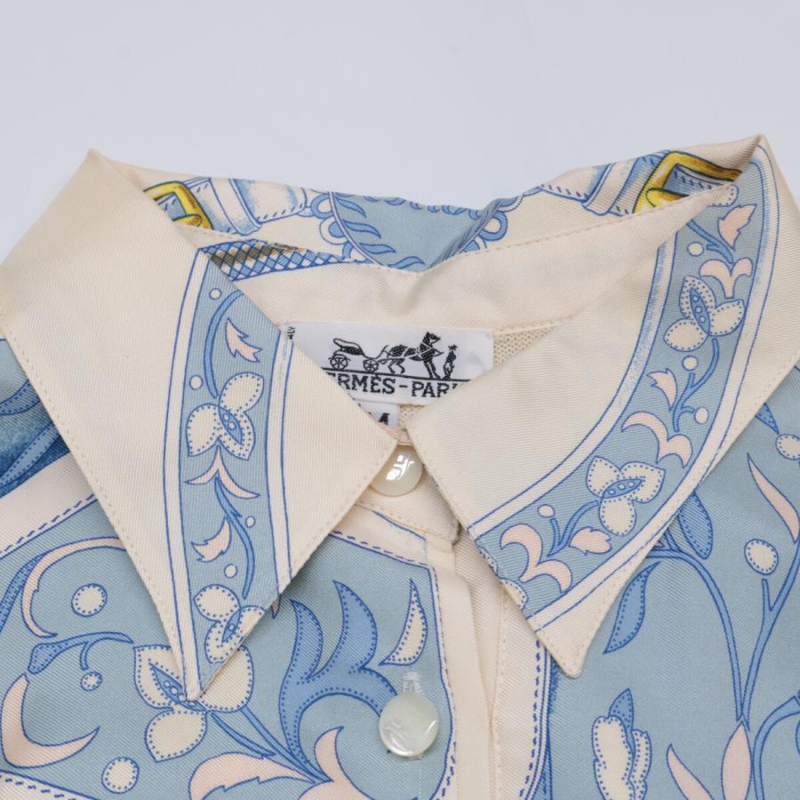 HERMES ツイルレーヌ HERMES（エルメス） ツイルレーヌ エクスリブリス カーディガン クルー