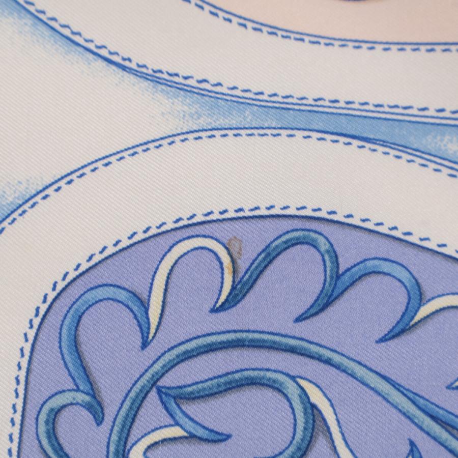 HERMES エルメス ツイルレーヌ ハーフボタン 長袖ニットシャツ