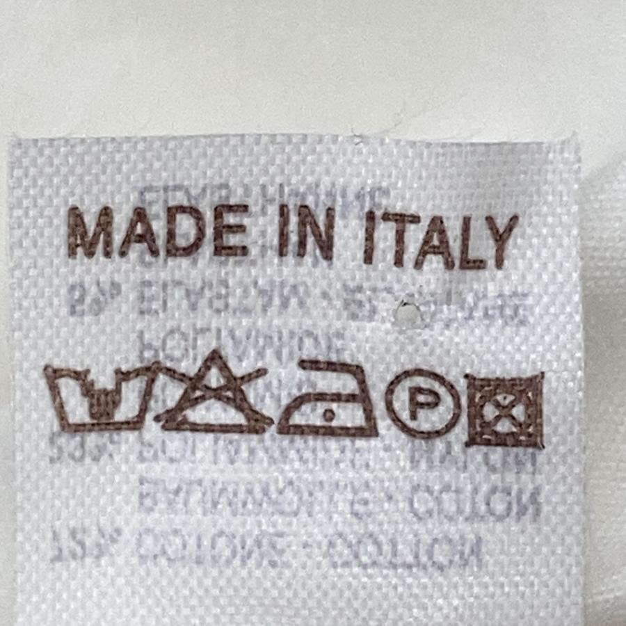 ブルネロクチネリ　高級コットンブラウス　サイズ表記S お値引き不可 BRUNELLO CUCINELLI（ブルネロクチネリ） ホワイト シャツブラウス