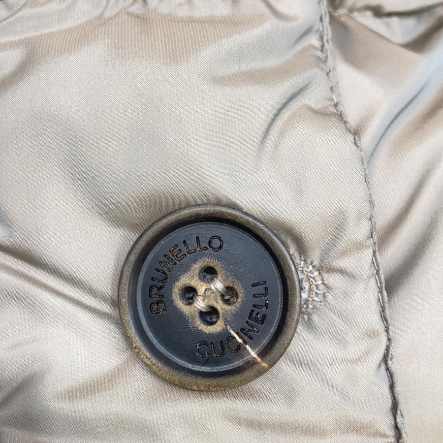 BRUNELLO CUCINELLI ブルネロクチネリ ベージュ ナイロン カシミヤ