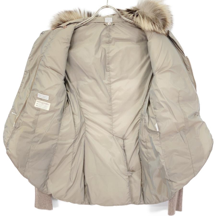 BRUNELLO CUCINELLI ブルネロクチネリ ベージュ ナイロン カシミヤ