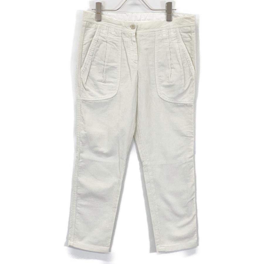 BRUNELLO CUCINELLI コーデュロイパンツ オフホワイト 38 BRUNELLO CUCINELLI ブルネロクチネリ ホワイト コーデュロイ パンツ