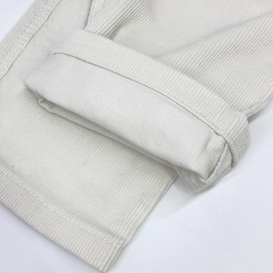 BRUNELLO CUCINELLI ブルネロクチネリ ホワイト コーデュロイ パンツ