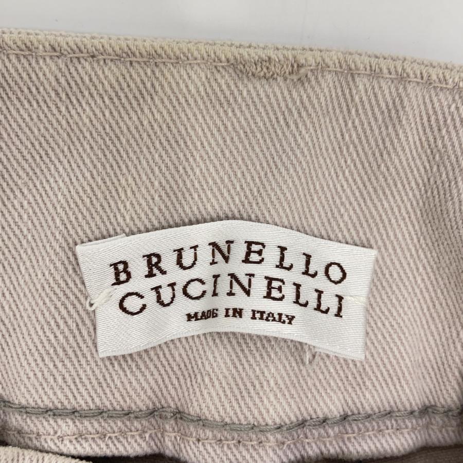 BRUNELLO CUCINELLI（ブルネロクチネリ） ライトグレーコットン パンツ
