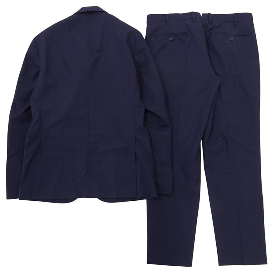 美品　LORO PIANA×テイジンメンズ 段返り3Bジャケット ネイビー　46 Loro Piana（ロロピアーナ） 美品 2B セットアップ スーツ ジャケット