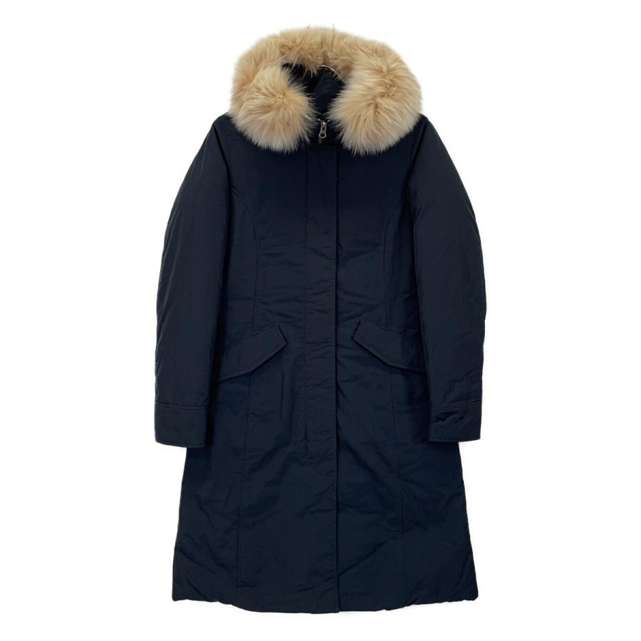 WOOLRICH（ウールリッチ） ネイビー 152303 フォックスファー