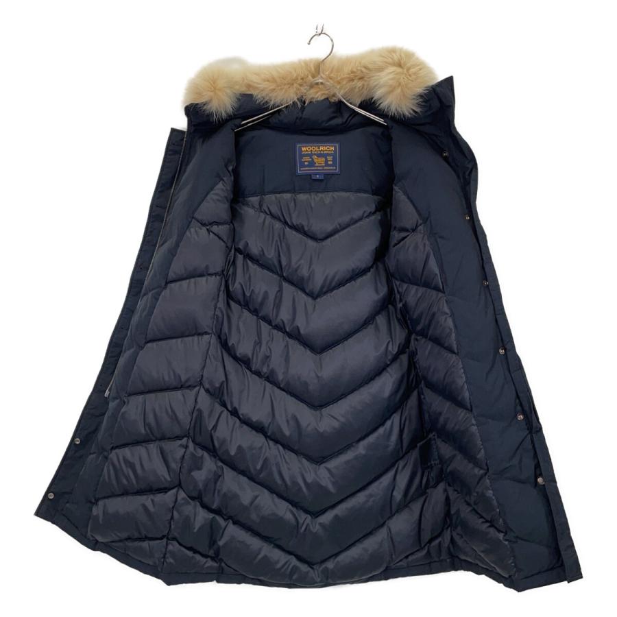 WOOLRICH（ウールリッチ） ネイビー 152303 フォックスファー付き
