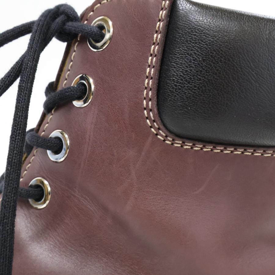 HERMES エルメス ブラウン レースアップ トレッキングブーツ ブラウン 42.5 シューズ レザー メンズ 中古_10