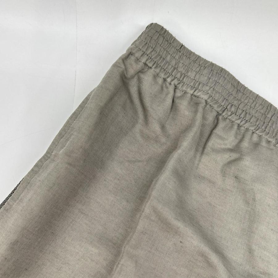 HERMES（エルメス） グレー リネン混コットン サイドメッシュ ハーフ