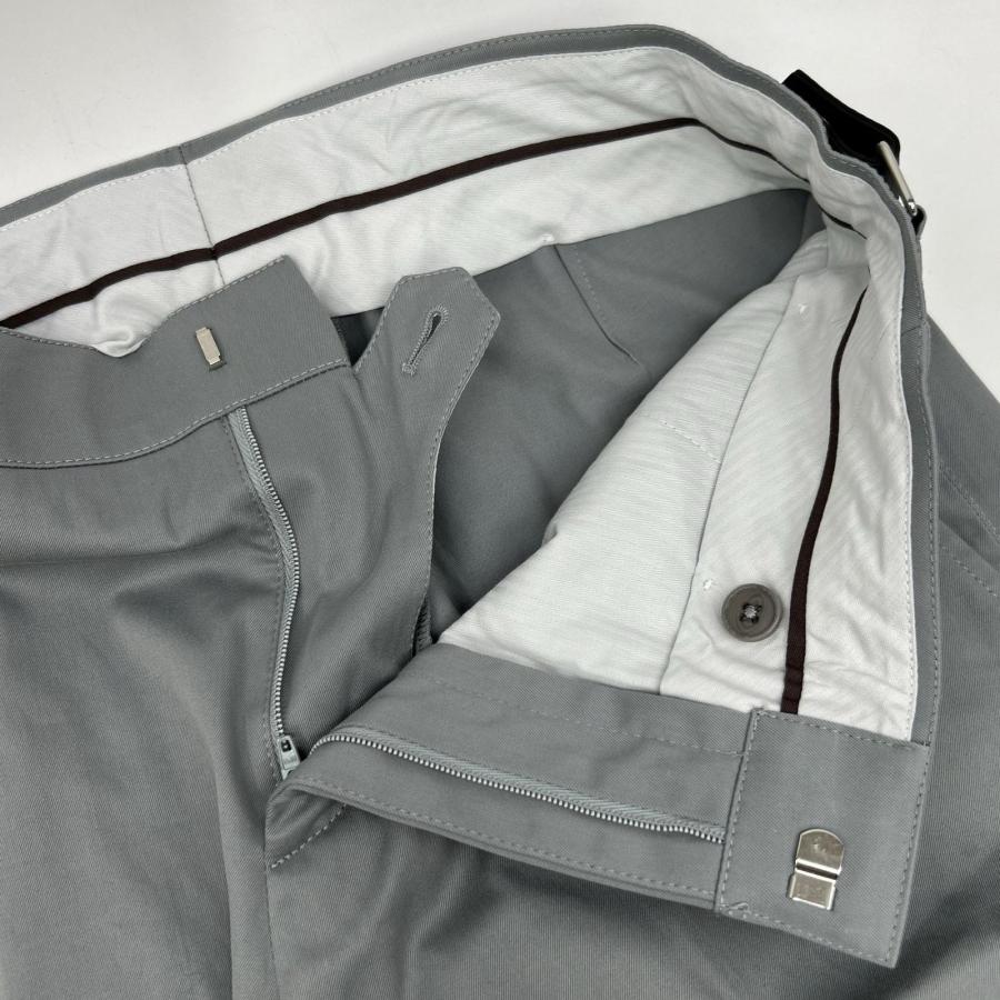 HERMES エルメス H555500H3 グレー セリエ釦 ショートパンツ タグ付き