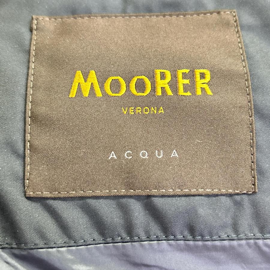 MOORER ムーレー FIRE-WK ネイビー フーディダウンベスト 46 トップス