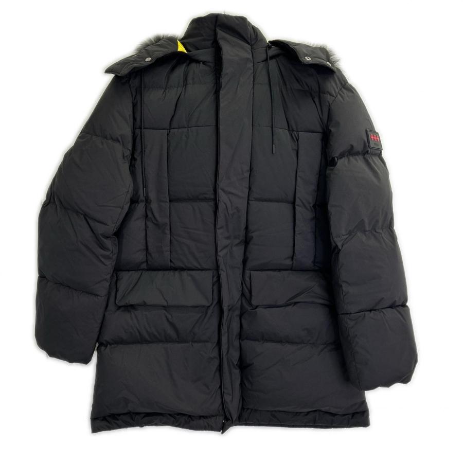 TATRAS タトラス MTLA22A4162-D ブラック ポーランドラクーンファー フーディダウンコート ブラック 01 コート ナイロン メンズ 中古の画像