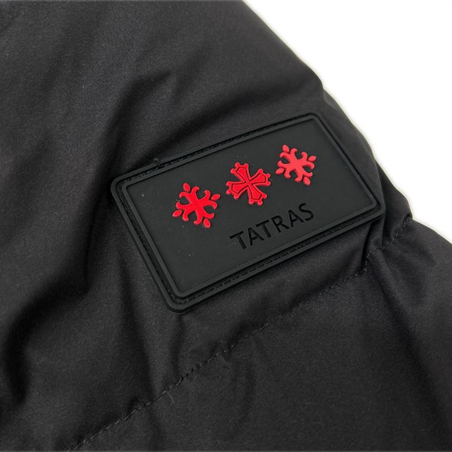 TATRAS タトラス MTLA22A4162-D ブラック ポーランドラクーンファー フーディダウンコート ブラック 01 コート ナイロン メンズ 中古の画像