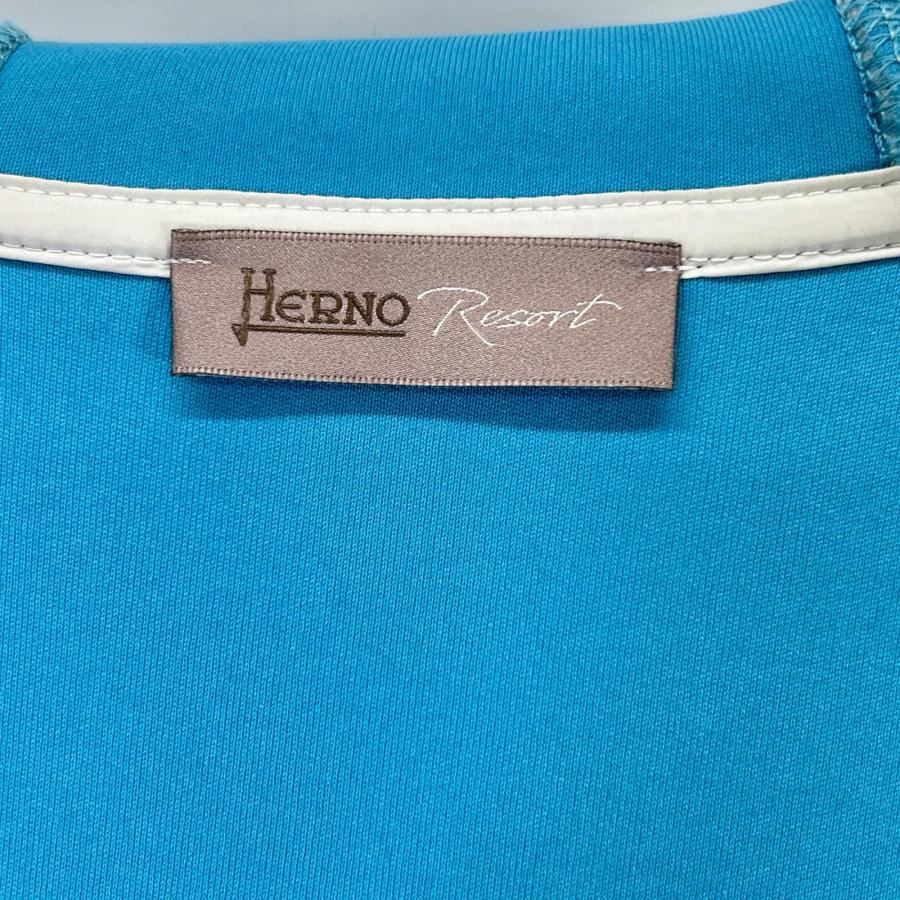 HERNO ヘルノ JP00011UR RESORT COUPLED KNIT EFFECT ダウンジャケット 44 HERNO（ヘルノ） JP00011UR RESORT COUPLED KNIT EFFECT ダウン