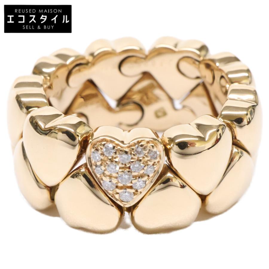 カルティエ ハート リング Cartier カルティエ 仕上げ済み 750YG メレ