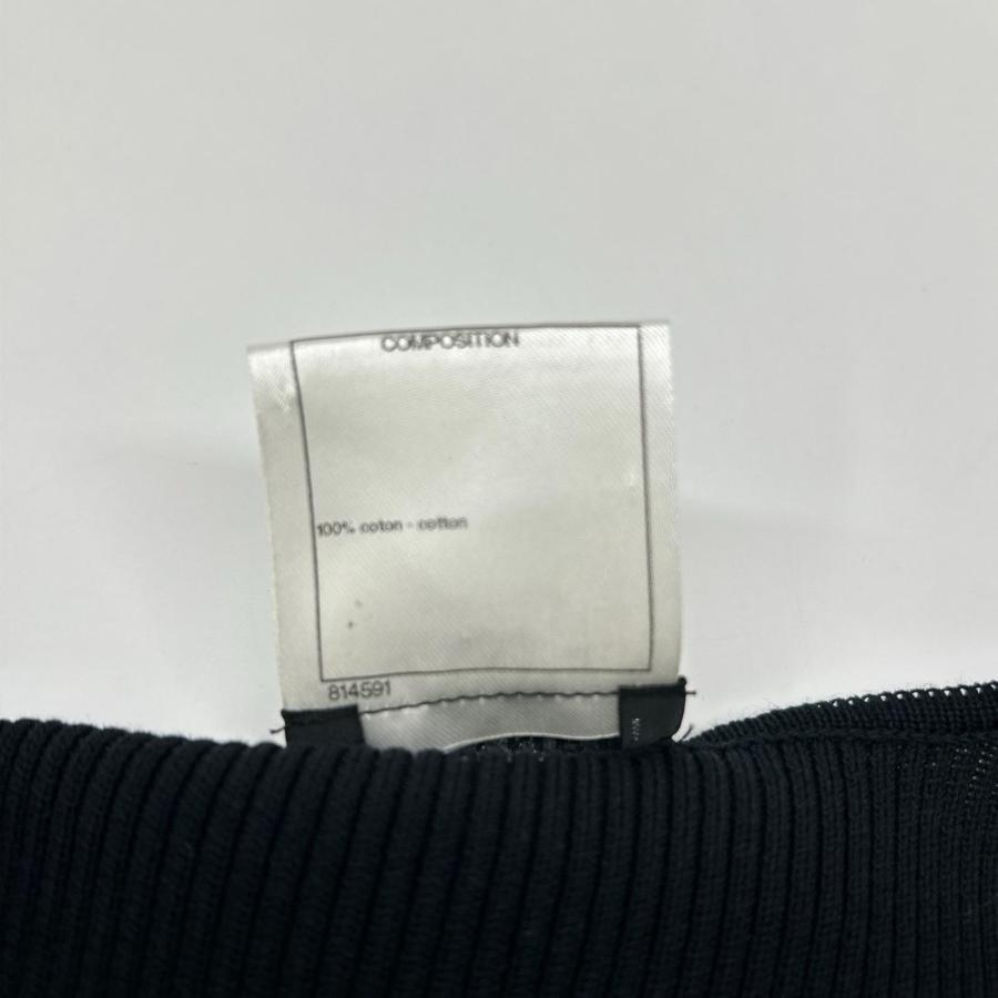 CHANEL（シャネル） P51180 ブラック ノースリーブ リブニット