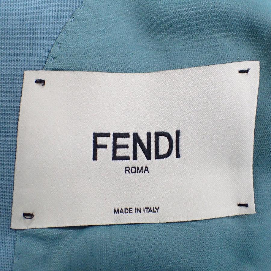 美品/国内正規 FENDI フェンディ FF8643 5SC モヘアxウール 