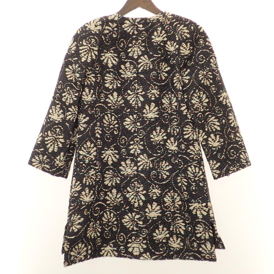 シャネル　マルチサテンレースガウン 34 シャネルマルチサテンレースガウン 34