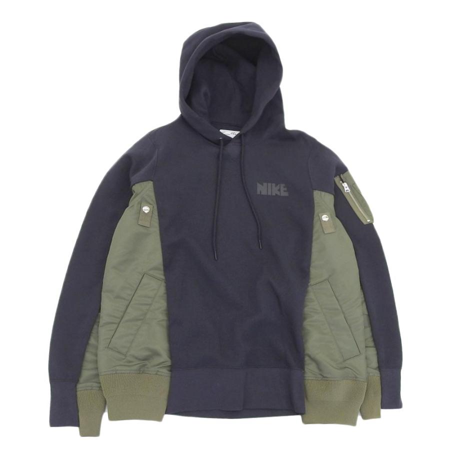 sacai 美品 sacai×NIKE サカイ×ナイキ プルオーバー パーカー トップス 