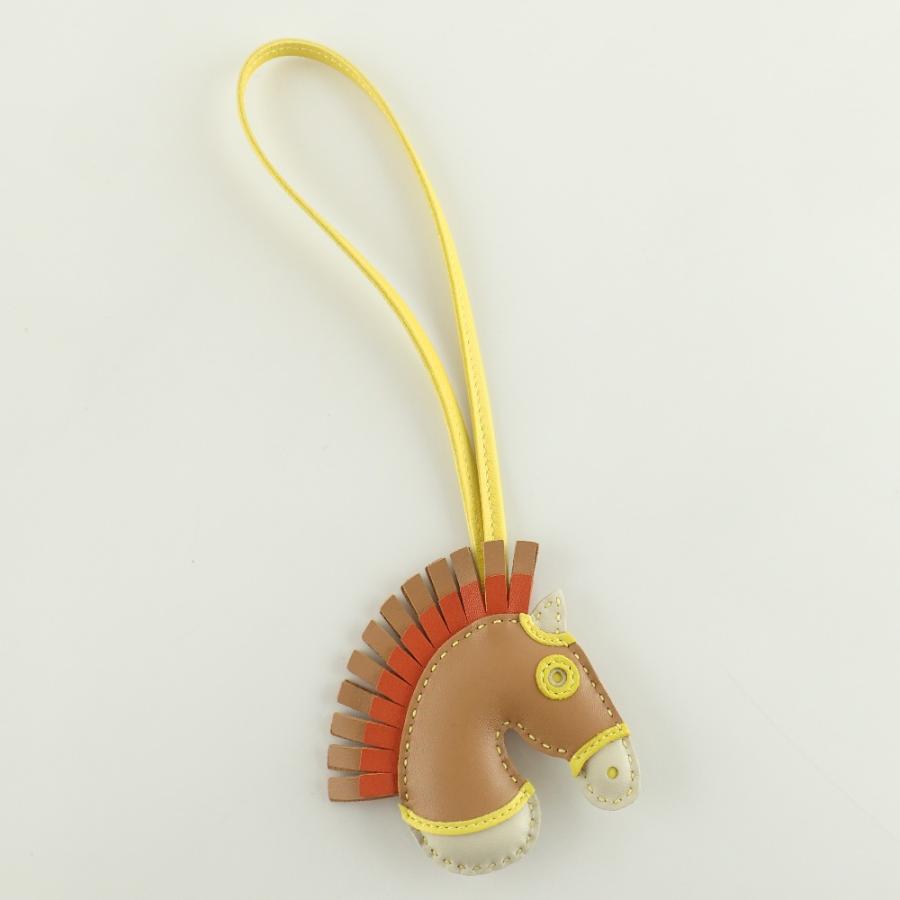 美品/ HERMES エルメス U AM刻印 ジージーカマイユ チャーム 
