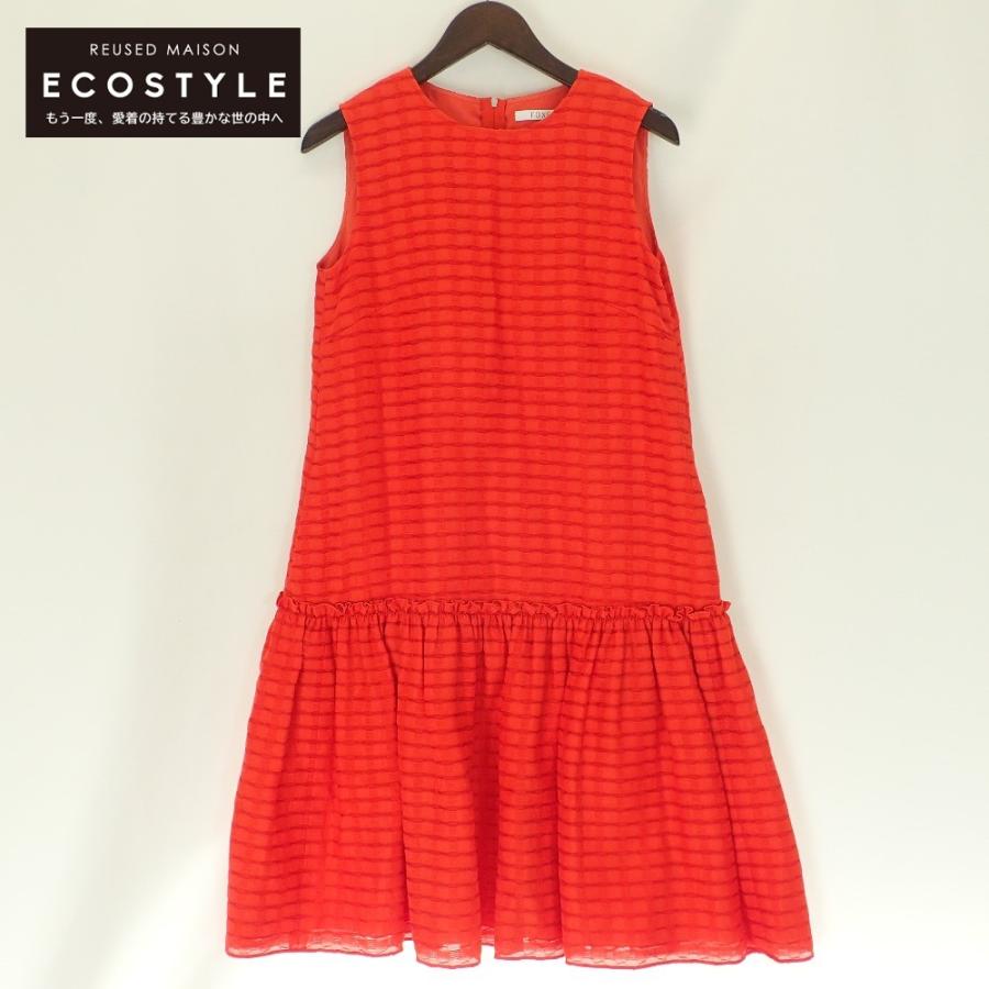 FOXEY 美品/ フォクシー 38170 リネン混 ノースリーブ FOXEY 美品/ フォクシー 38170 リネン混 ノースリーブ